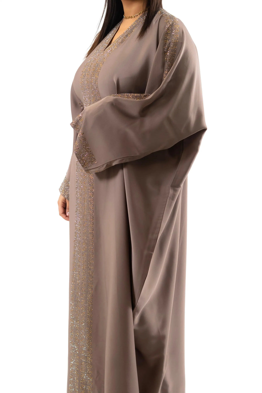 Abaya Farasha Éclat à ceinture So Precious