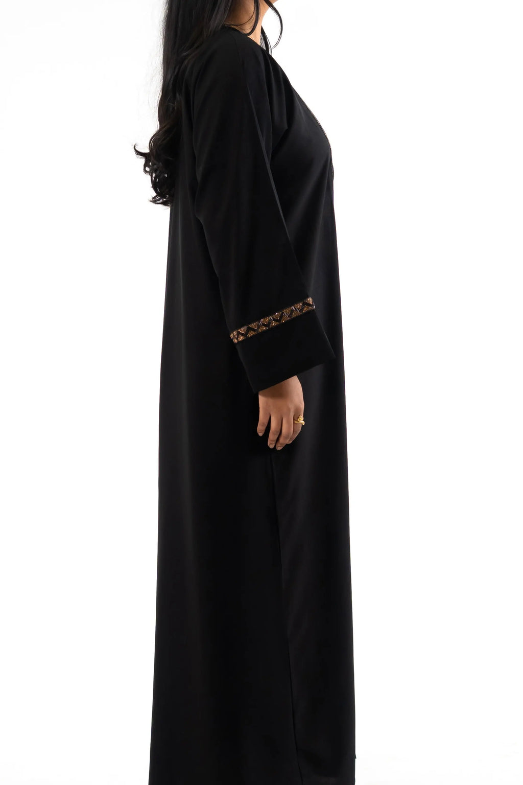 Abaya Kimono Nosrat - Chic et Graphisme Perlé So Precious