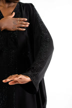Abaya Farasha Éclat à ceinture So Precious