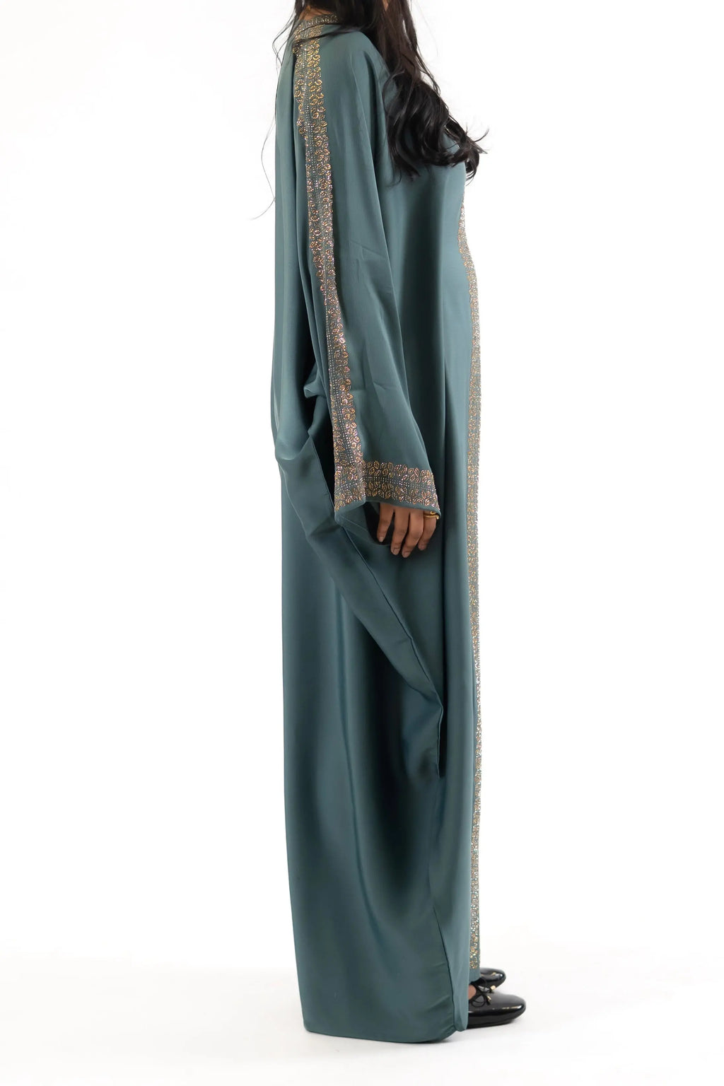 Abaya Farasha Éclat à ceinture So Precious