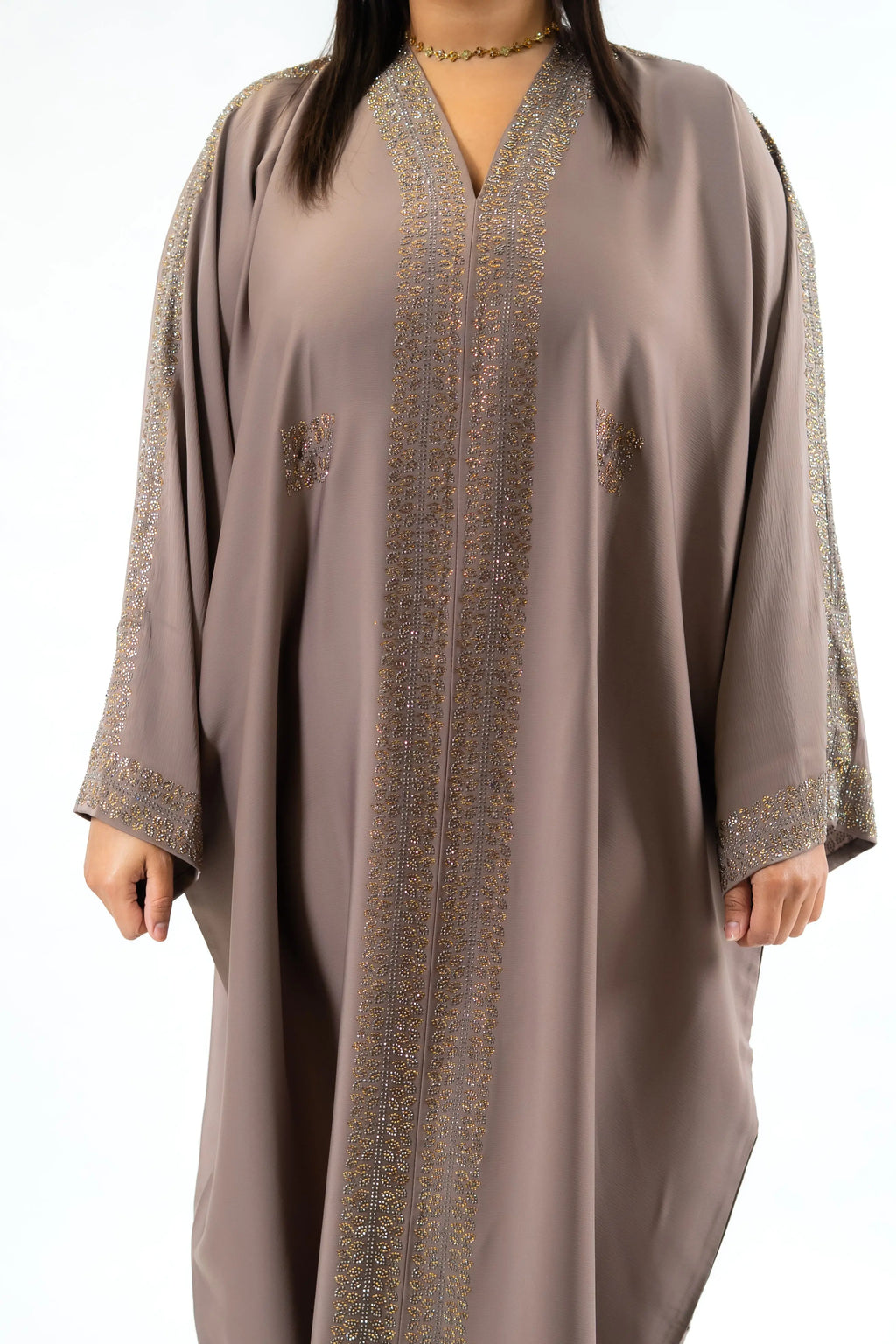Abaya Farasha Éclat à ceinture So Precious